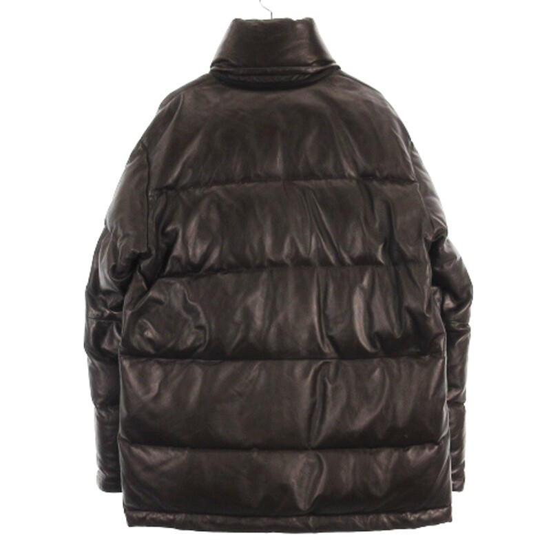 Paul Smith Lamb Leather Down Jacket