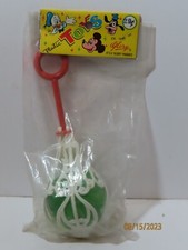 1951 Glory brand Disney decorative plastic rattle toy new in bag packaging NIP