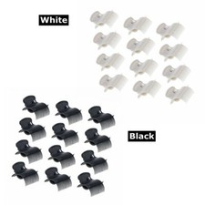 12Pcs Universal High Temperature Resistant Plastic Claw Clips for Heated Rollers