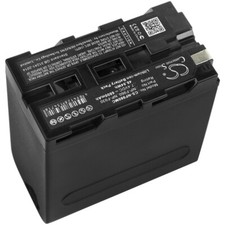 Li-ion Battery for Sony DCR-VX2000 DCR-VX2000E DCR-VX2001 7.4V 6600mAh