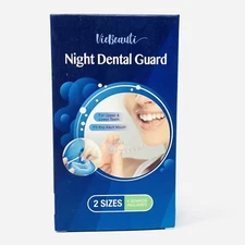 Night Dental Moldable Mouth Guard For Nighttime Teeth Grinding Clenching 2 Sizes