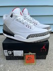 Nike Air Jordan III 3 Retro OG White Black Cement ‘88 2013 Size 9.5 Mens