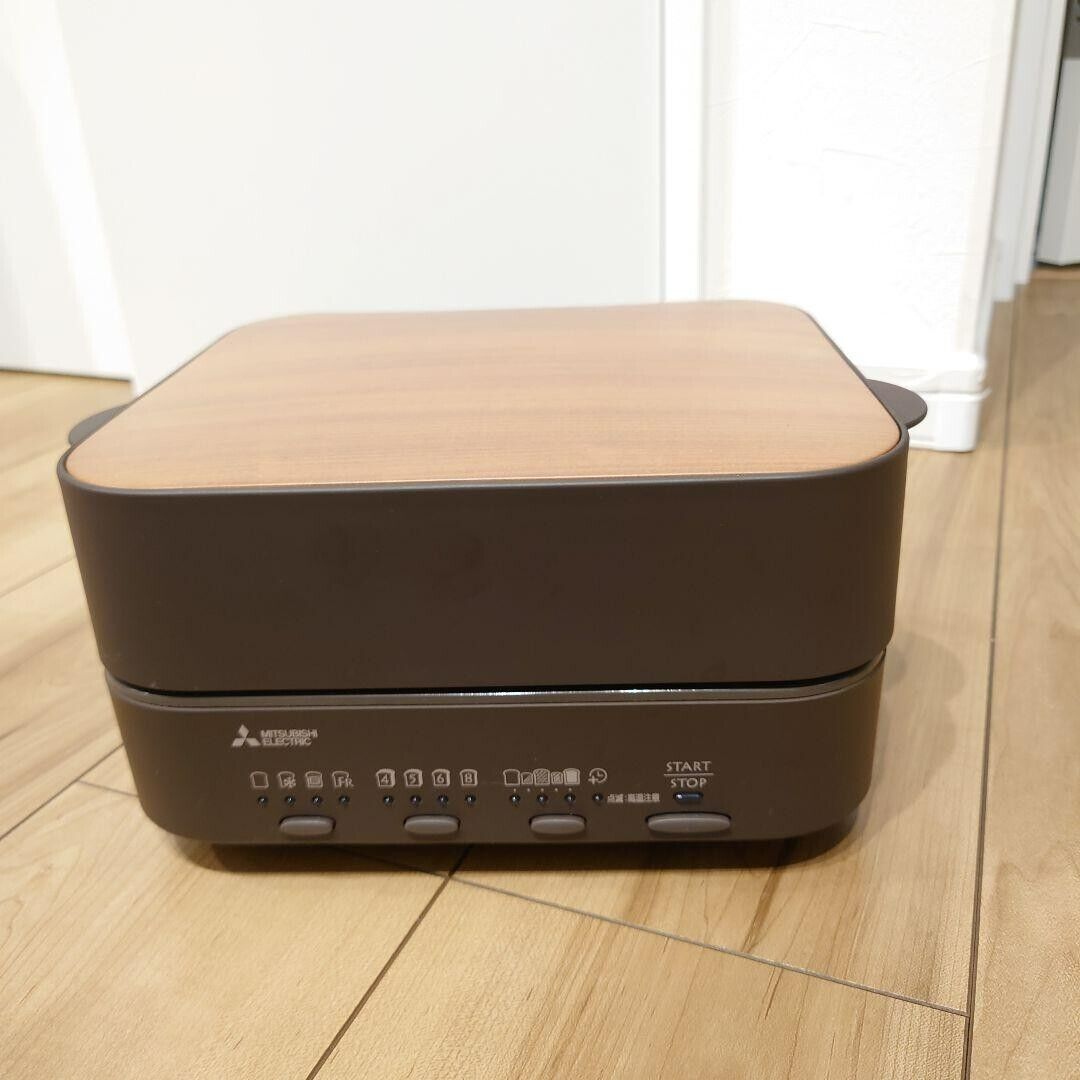 Mitsubishi Electric Bread Oven TO-ST1-T Retro Brown Toaster Fast Shipping  100V 4902901847875