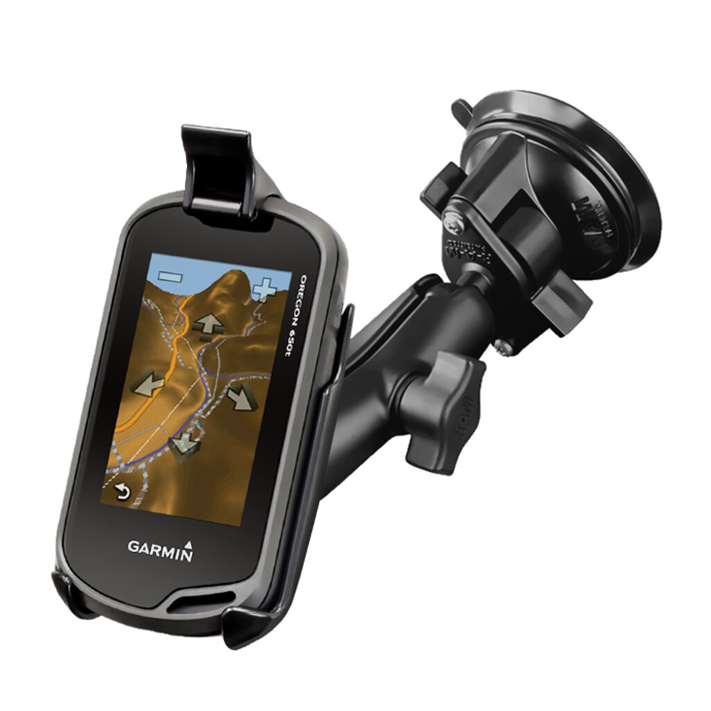 RAM Twist-Lock Suction Cup Mount for Garmin Oregon 200, 750T