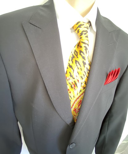 Versace 2pcs men’s black suit sz 44, Pristine Condition - Picture 12 of 12
