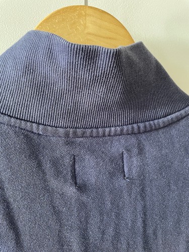 Peter Werth London 1/4 Zip 'Queens' Sweatshirt Navy Small Casual Jersey (16e) - Picture 10 of 10