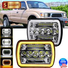 2pcs 7x6 Led Headlights High-low Beam Drl Dot For 1995 1996 1997 Toyota Tacoma 2pcs 7x6 Led Headlights High-low Beam Drl Dot For 1995 1996 1997 Toyota Tacoma
