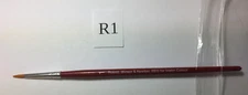 WINSOR & NEWTON RED HANDLE WATERCOLOR BRUSH ROUND #1