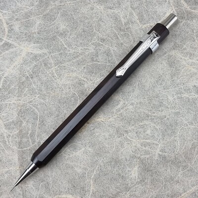 Hand Crafted Pentel P-205(0.5mm) Mechanical Pencil with Octagonal Wood Barrel