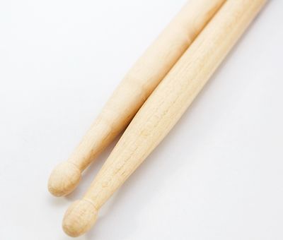 Drumsticks Kinder Schlagzeugstöcke Trommelstöcke Sticks Ahorn Kopf Holz Stöcke