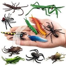 12pcs Insect Animal Toy PVC Action Figure Kids Toys Party Children Gifts