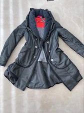 Marithe Francois Girbaud Grey Puffer Jacket Sz 42