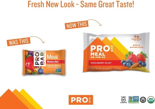 Probar Meal Bar Whole Berry Blast 3 Oz Pack Of 4 - Picture 2 of 5