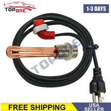 Engine Block Heater 120 Volts 1000 Watts 3500043 For Detroit Hino Mack Nissan