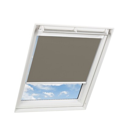 Dachfenster Rollo mit Haltekrallen für Velux Holz Fenster Typ G Serie
