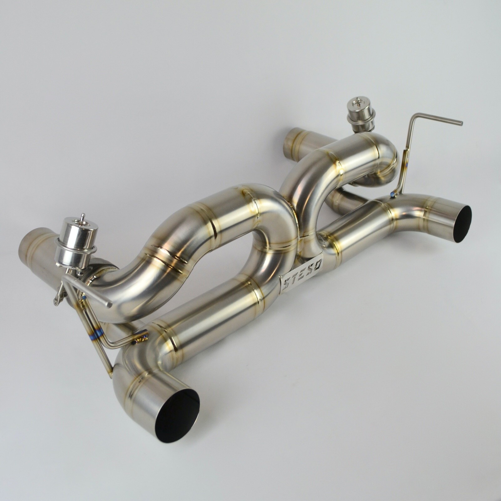 Ferrari 488 GTB / Spider / Pista  Titanium exhaust system with  Valves