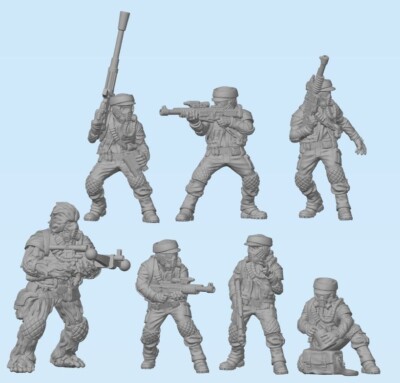 Star Wars Legions Miniatures - Rebel Resistance Volcanic Lava Magma Squad