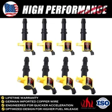 8PCS DG511 IGNITION COIL 8PACK FOR FORD F150 EXPEDITION 2004 2005 2006 2007 2008
