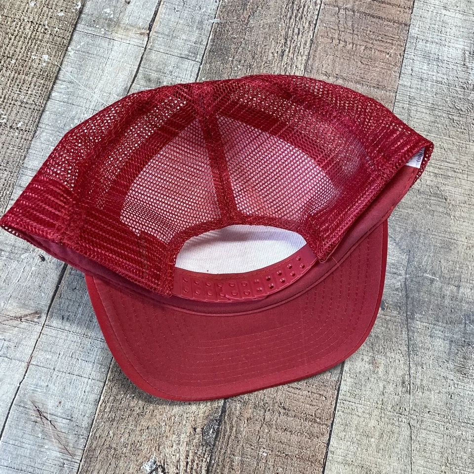 老式德克萨斯州中部国民警卫队平沿帽军帽 — 第 2/4 张图片