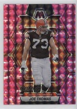 2023 Panini Mosaic Pink Camo Mosaic Prizm Joe Thomas #53 HOF 10wc