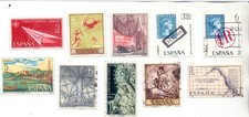 10 timbres Espagne oblitérés, lot 13