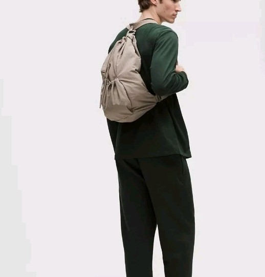 NWT Lululemon 2-in-1 Convertible  Backpack 21L OneSize Warm Ash Grey Ivery