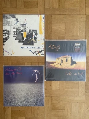 Midnight Oil lot de 3 albums vinyles 33 tours (3 vinyl LPs bundle) - Photo 1/2