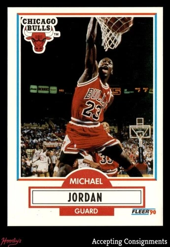1990-91 Fleer #26 Michael Jordan CHICAGO BULLS