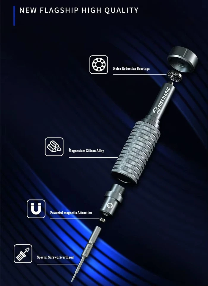 6in1 Precision Screwdriver Set Drone Phone Tablet Repair Mechanic iShell Max UK - Image 3 of 4