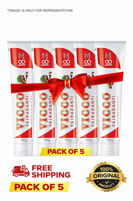 #ad #ad Vicco Vajradanti Ayurvedic Toothpaste 100g x 5 Herbal Bad Breath Care $27.53