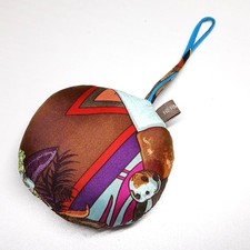 Hermes Petit h Charm Silk Brown Ornament 8818 E713