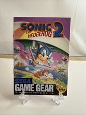 Sonic the Hedgehog 2 II Sega Game Gear Instruction Manual Only Video Game