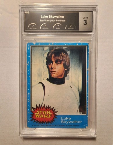 1977 Topps Star Wars #1 Luke Skywalker — PSA 2