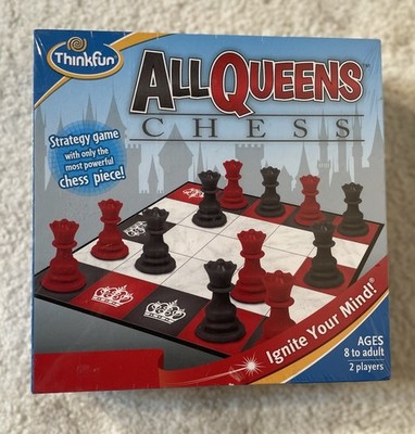 Thinkfun All Queens Chess Strategy Board Game Set 2014 New / Sealed!