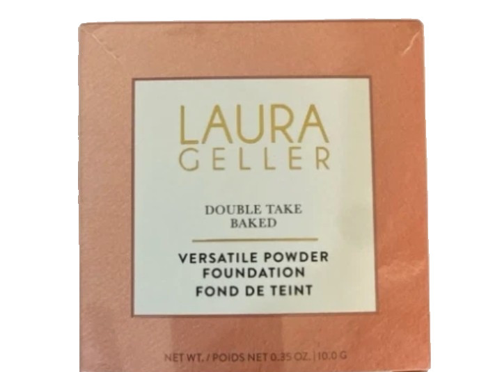 BNIB Laura Geller Double Take Baked Versatile Powder Foundation Fair 0.35 oz