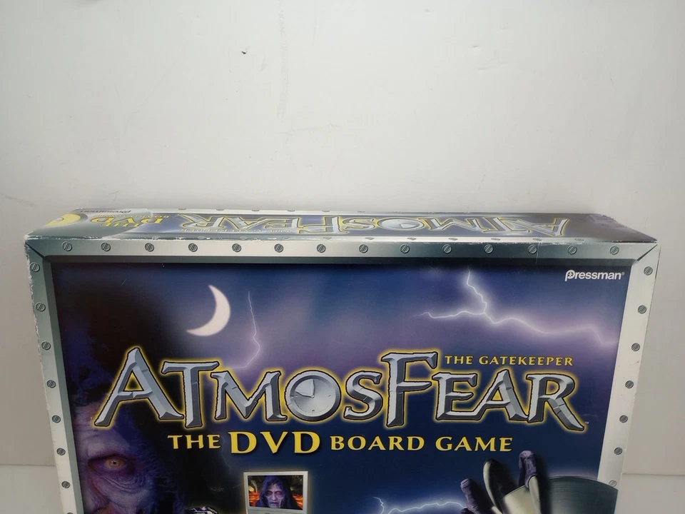 Pressman ATMOSFEAR The Gatekeeper DVD Juego de Mesa Incompleto LEER Foto 3 de 4