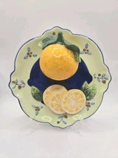 Bella Casa By Ganz Vintage Mojalica 3D KITCHY Orange Fruit Wall Art