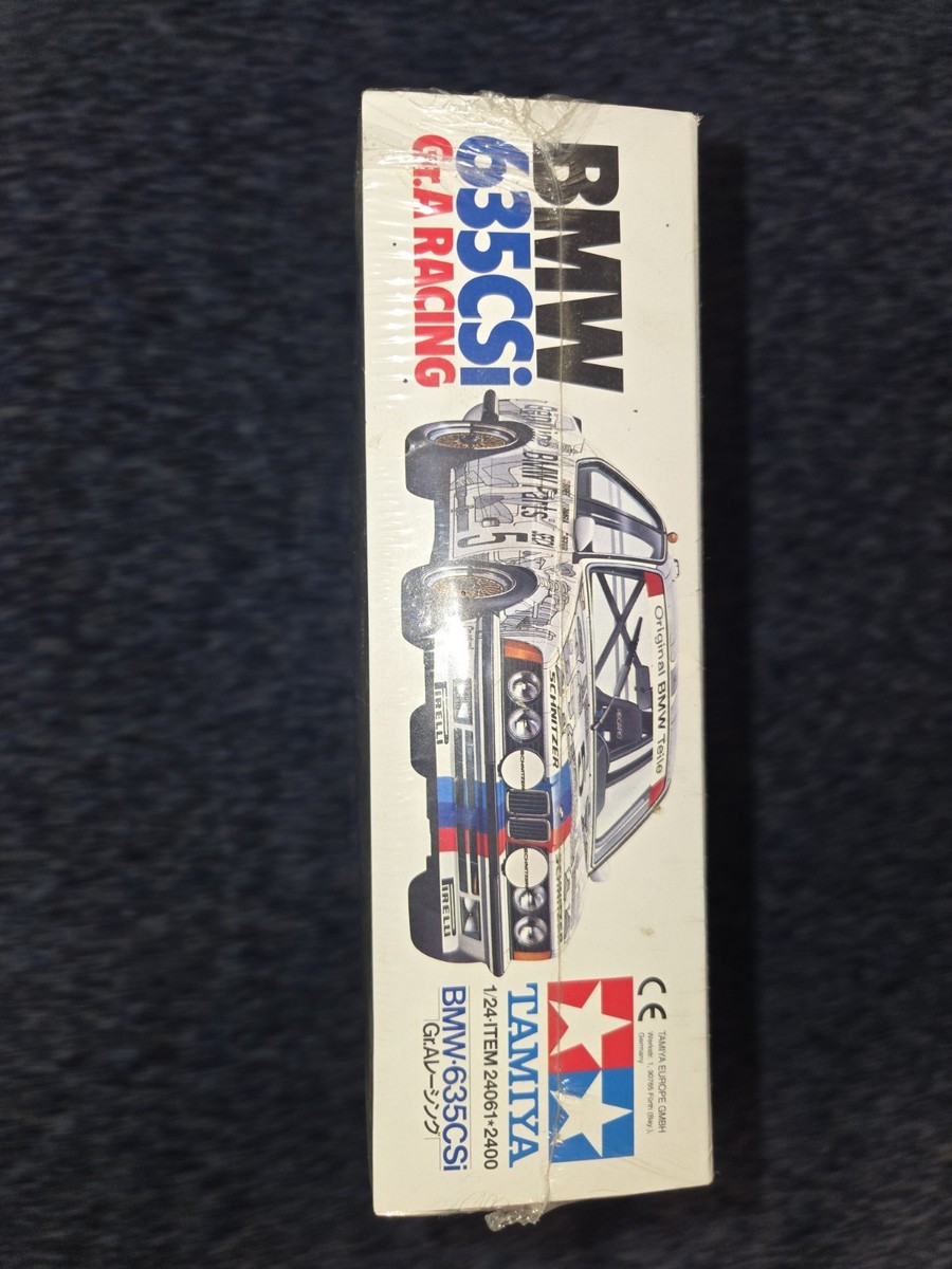自動車 TAMIYA 1/24  635CsI Gr.A Racing Tamiya 1/24 BMW 635CSI Gr.A Racing Sports Car Series No.61 Model