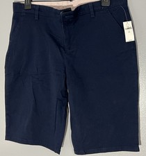 GAP Kids Navy Bermuda Shorts Sz 16 Plus Pockets NWT Summer Vacation Cruise