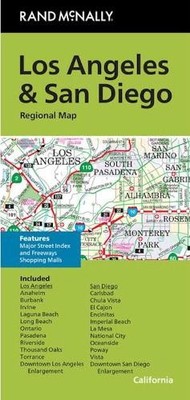 Rand McNally Rand McNally Folded Map: Los Angeles & San Diego Regional Map (Map)