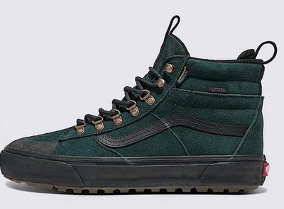 Vans Sk8-Hi MTE Waterproof Boots Scarab Green Insulated  display picture 1