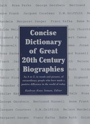Prägnantes Wörterbuch der großen Biographien des 20. Jahrhunderts, Kathryn Kno