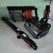 Shark IZ300UK Anti Hair Wrap Cordless Vacuum Cleaner Orange No Charger Tested B