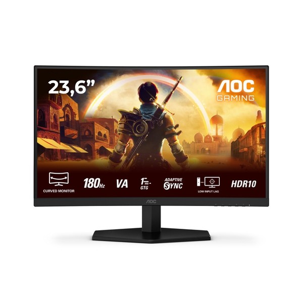 AOC C24G42E 23.8 Zoll Full HD Curved VA LED 16:9 180 Hz Gaming Monitor-image