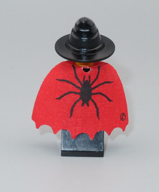Lego Witch spider cape Fright Knights Castle minifigure 9376 6031 2872
