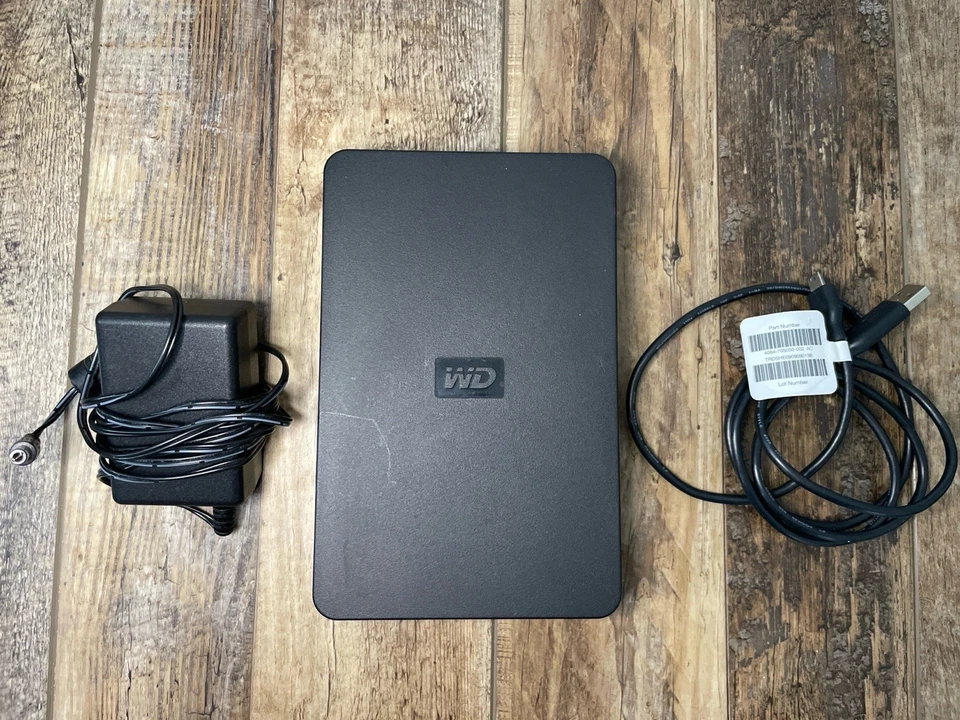 WD Elements Desktop 1.5TB External Hard Drive WDBAAU0015HBK w/ Power & USB - Image 2 of 4