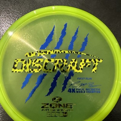 Discraft Paul Mcbeth 4x Z Zone (First Run) 173-174g Rare!! | eBay