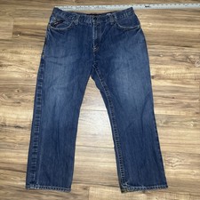 Ariat FR Mens Size 33x29 Blue M4 Relaxed Boot Cut Fire Resistant Jeans M3 