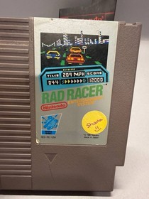 Rad Racer (Nintendo Entertainment System, 1987) NES Tested Mint Rare Retro Authe