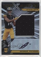 2022 Panini XR Rookie Xcellence Swatches /99 George Pickens #RXE-GP Auto RC